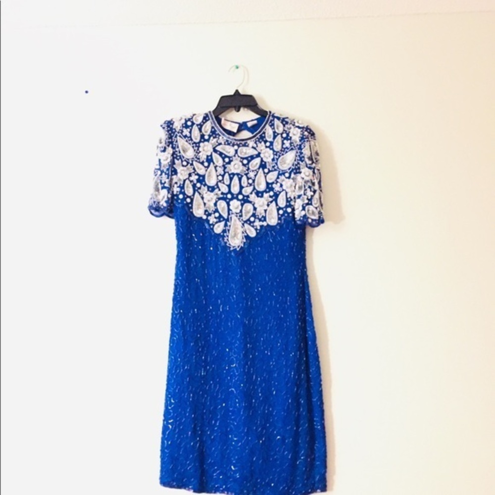 Vintage Designer Lawrence Kazar Formal dress special event